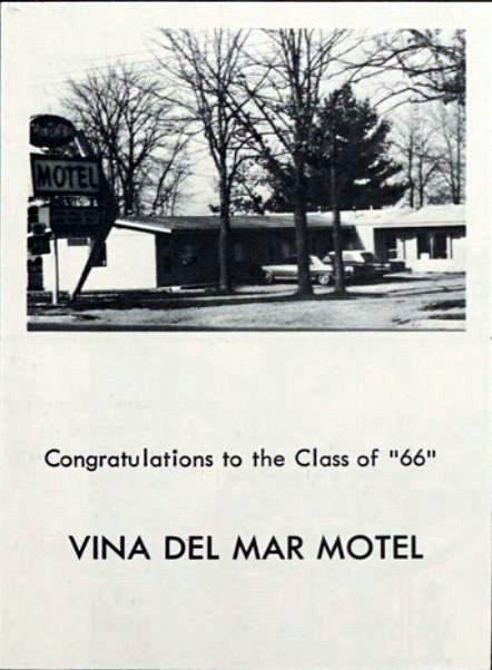 Swiss Inn (Vina Del Mar Motel) - Houghton Lake High School - Bobcat Yearbook Class Of 1966 (newer photo)